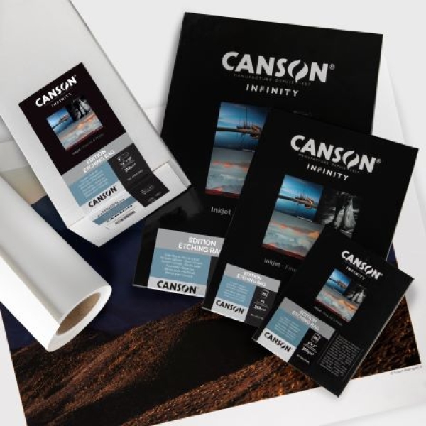 Canson INFINITY-Edition Etching Rag mit 310 g/m² in 111,8cm x 15.25m